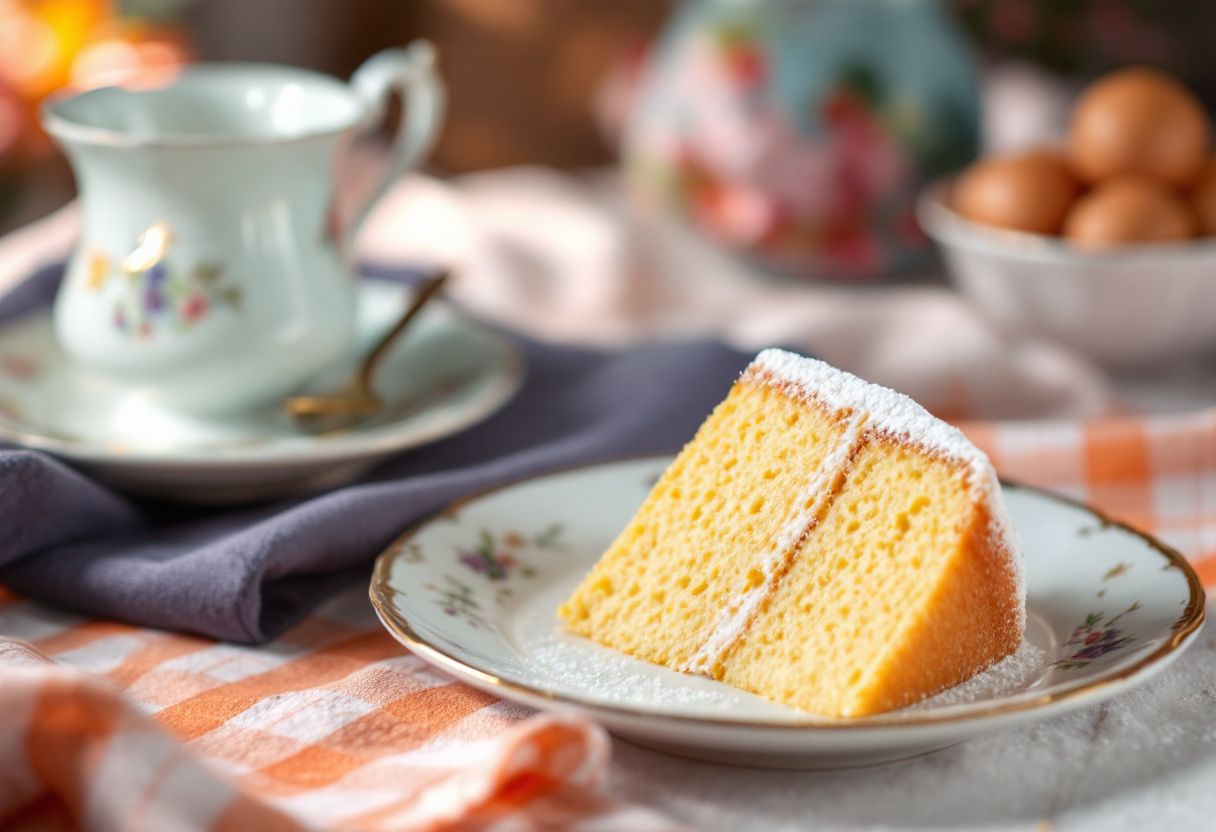 Kyoto Saffron Chiffon recipe image