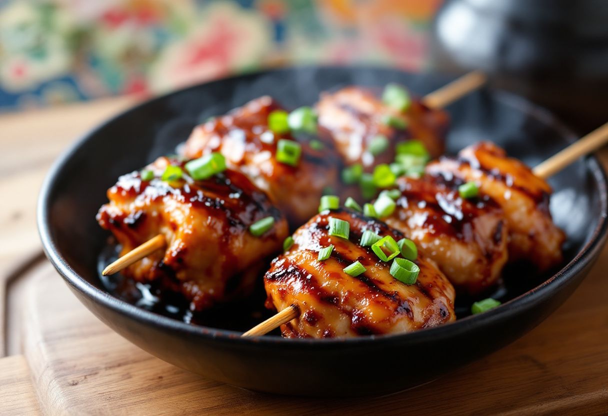 Kyoto Teriyaki Yakitori recipe image