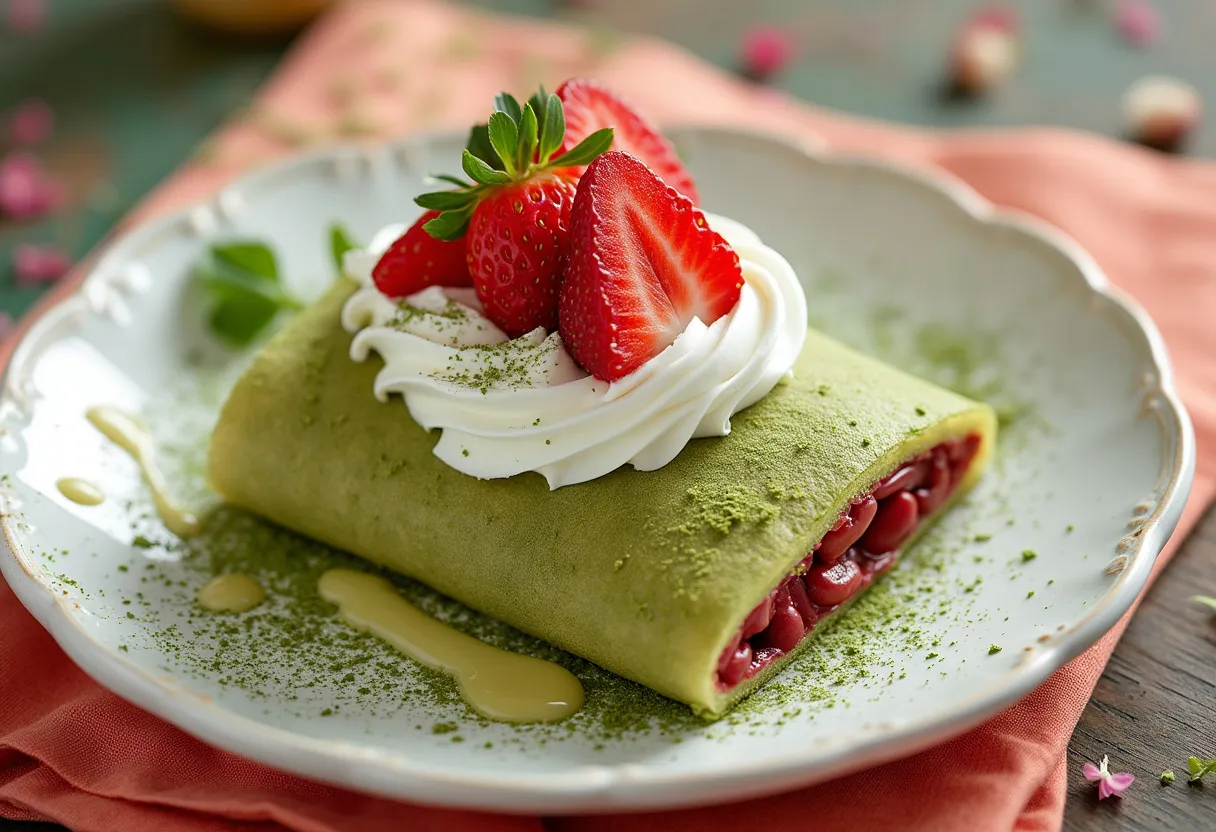 Kyoto Velvet Crepe recipe image