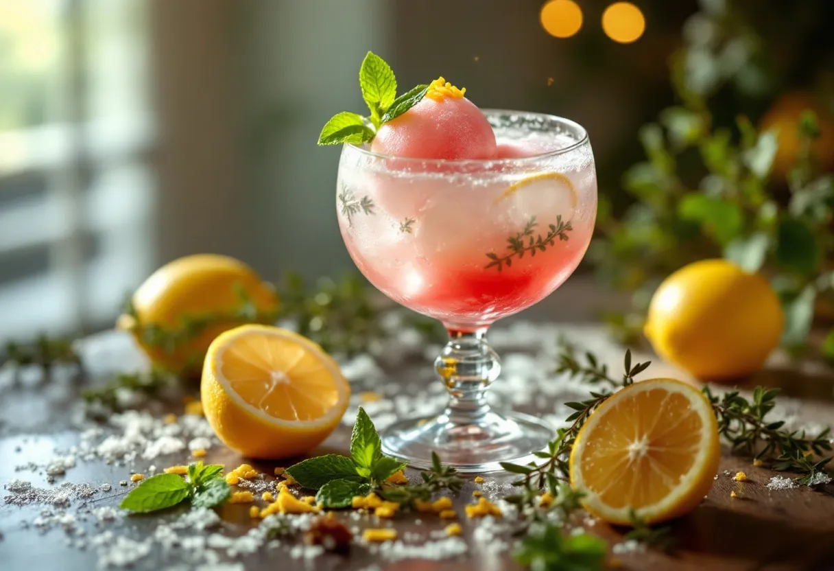 Languedoc Spirit Sorbet recipe image