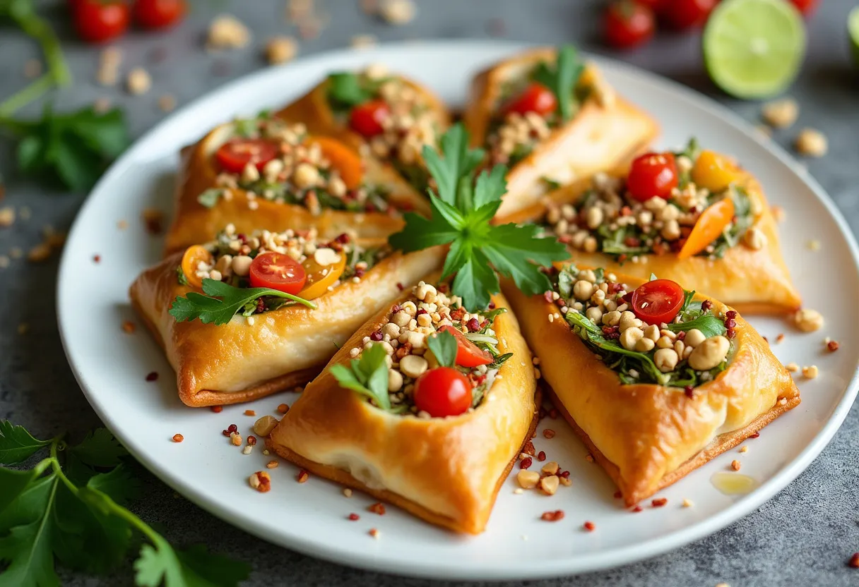 Laphet Thoke Pastry recipe image