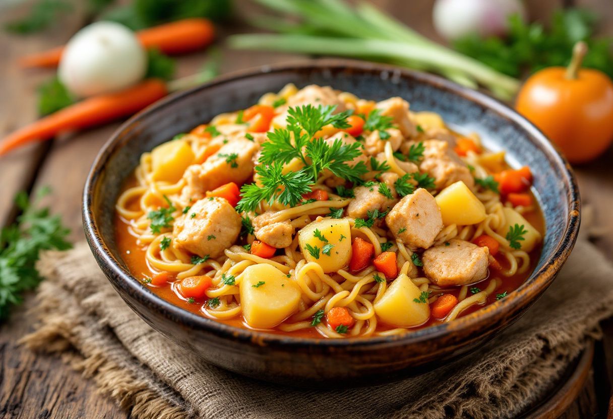 Lapsha Po-Ural'ski recipe image