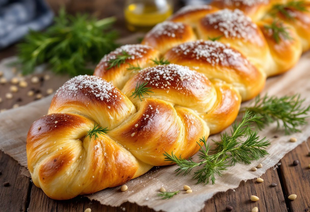 Latvian Midsummer Braid recipe image
