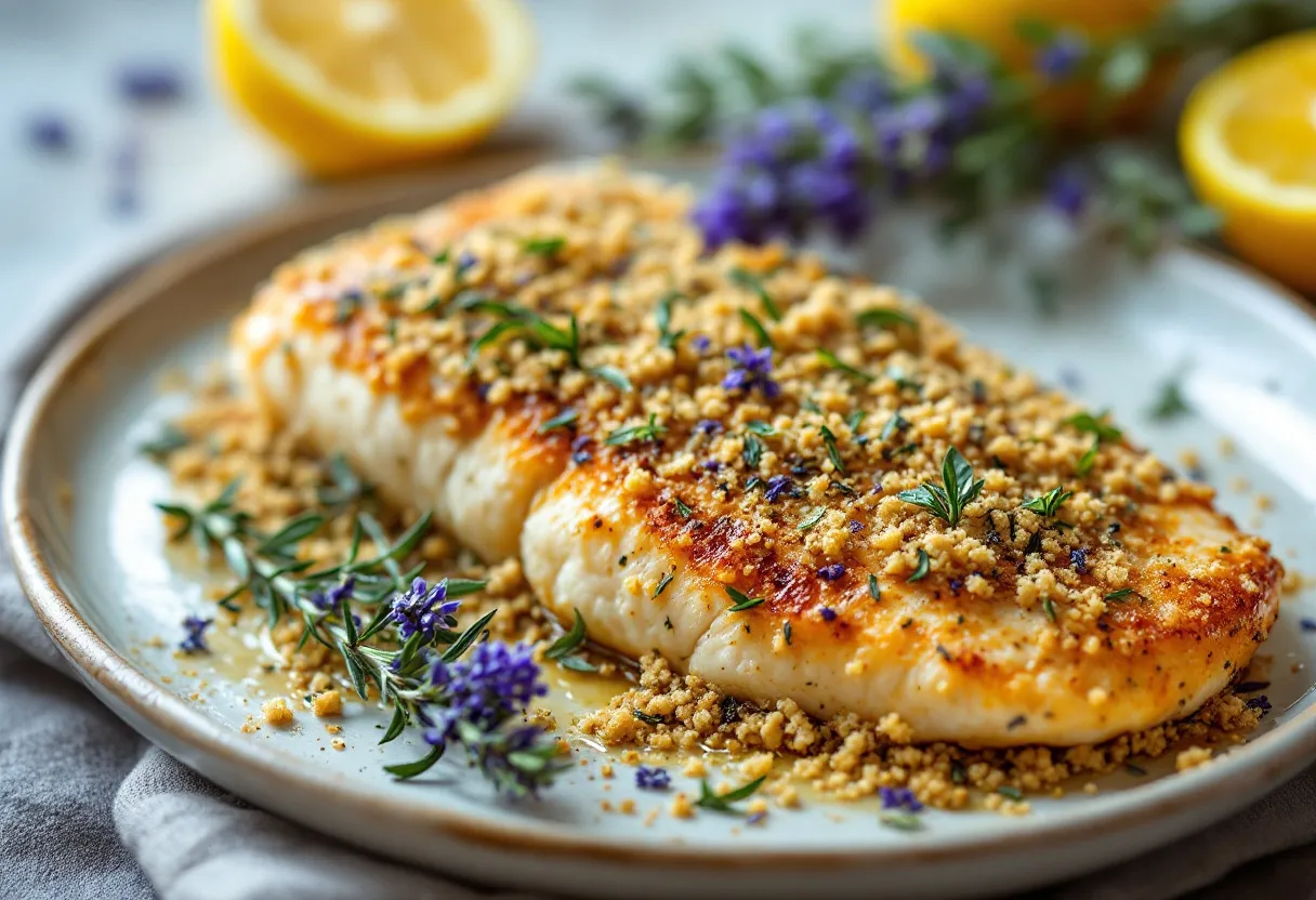 Lavender Herb Crust recipe image