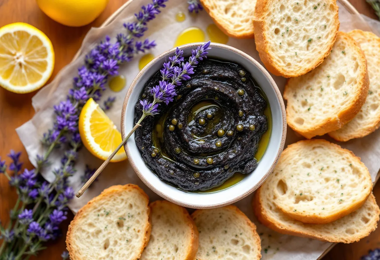 Lavender Infused Tapenade recipe image