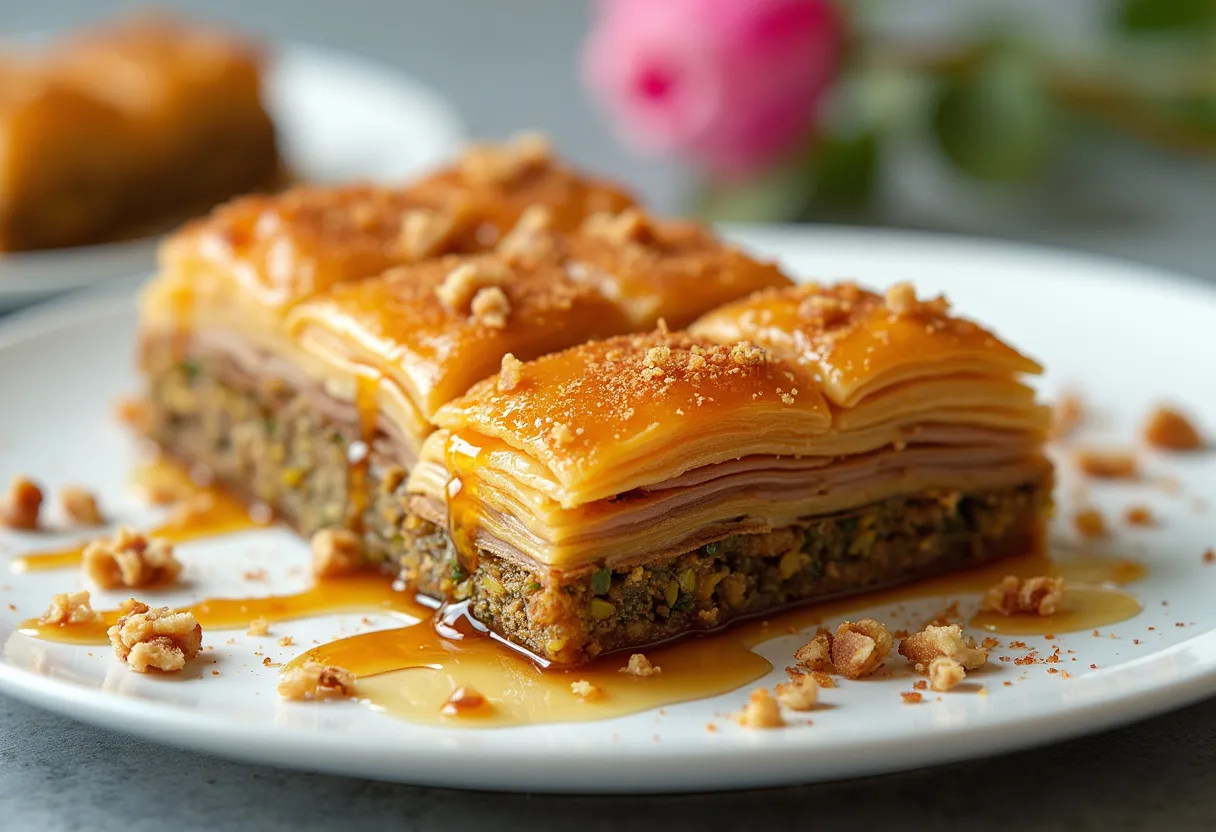 Lebanese Maple Baklava recipe image