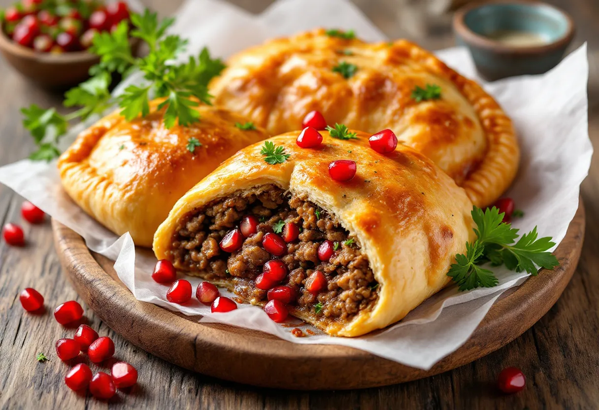 Lebanese Sfeeha recipe image