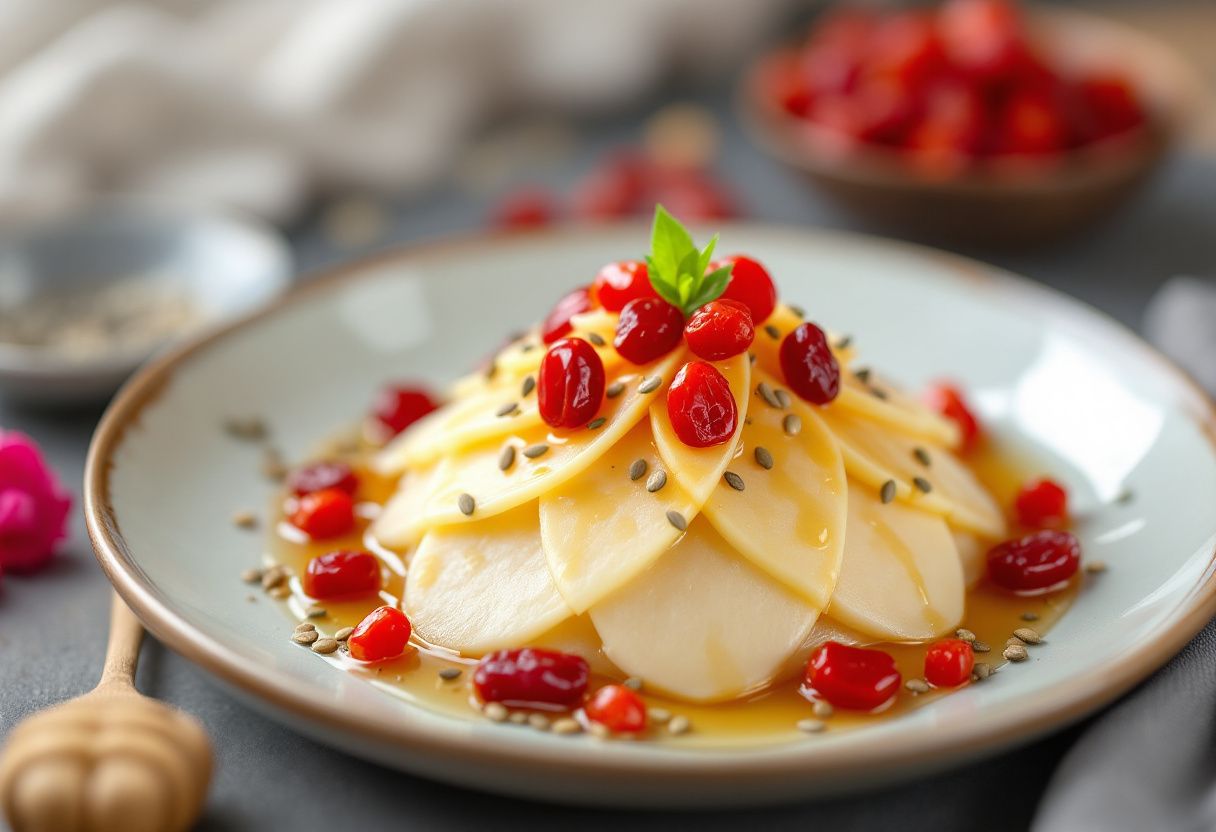 Liaocheng Lotus Dream recipe image