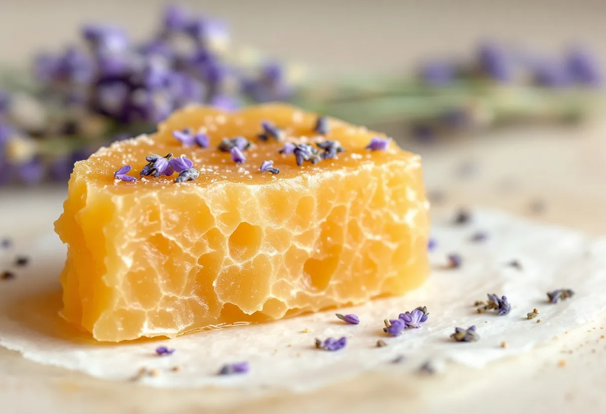 Limestone Lavender Honeycomb recipe image