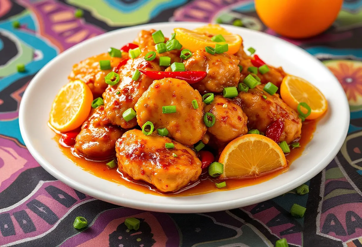 Lingnan Citrus Burst recipe image