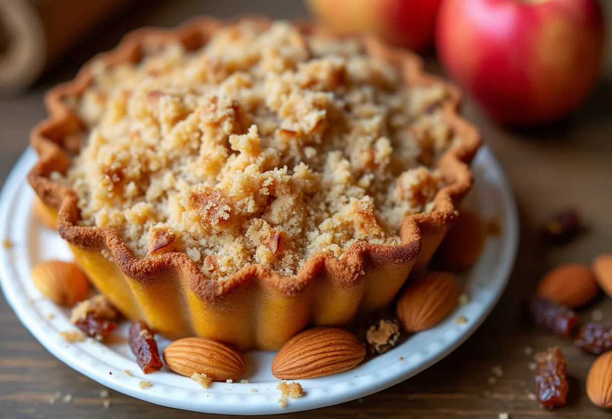 Llanito Crumble Pie recipe image