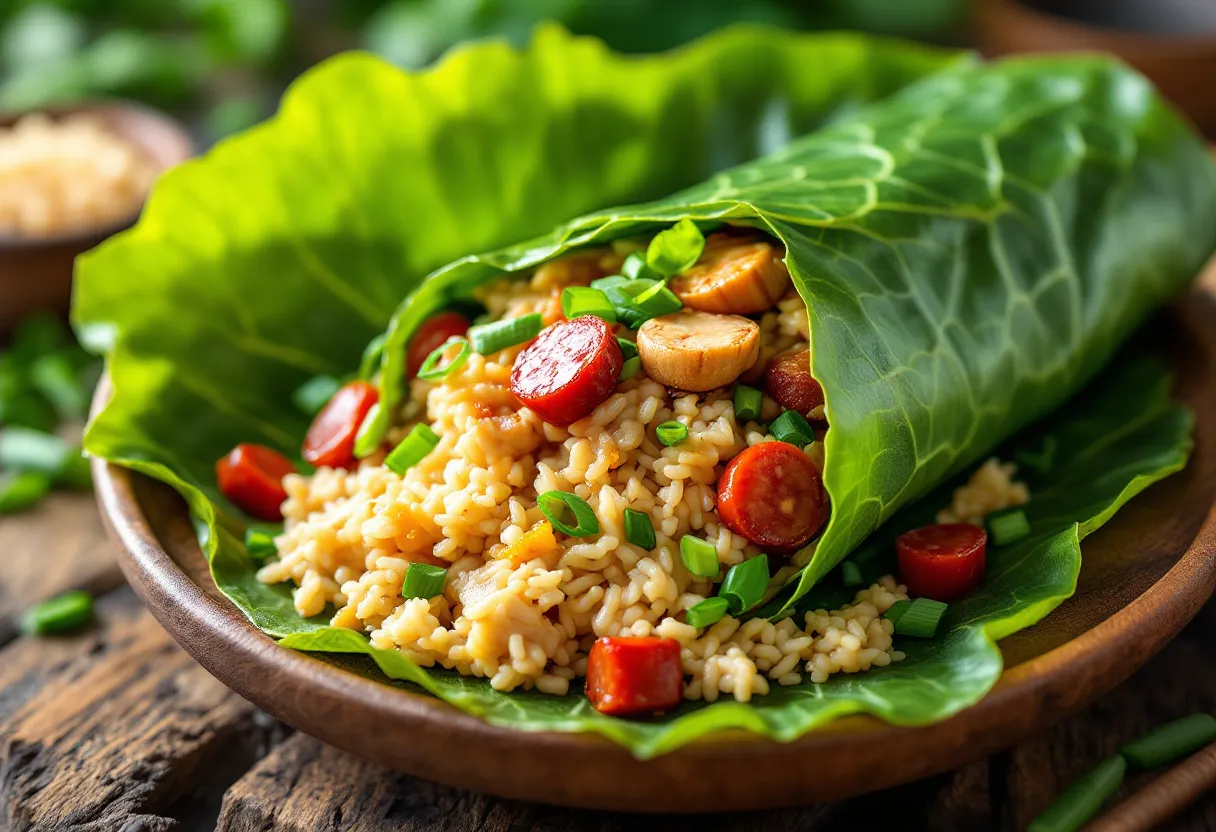 Lotus Leaf Wrap recipe image