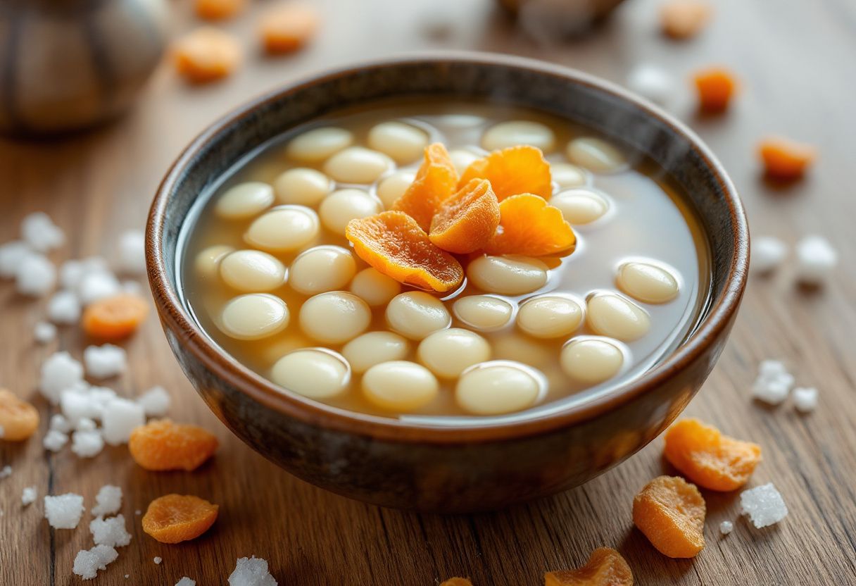 Lotus Seed Sweet Soup recipe image