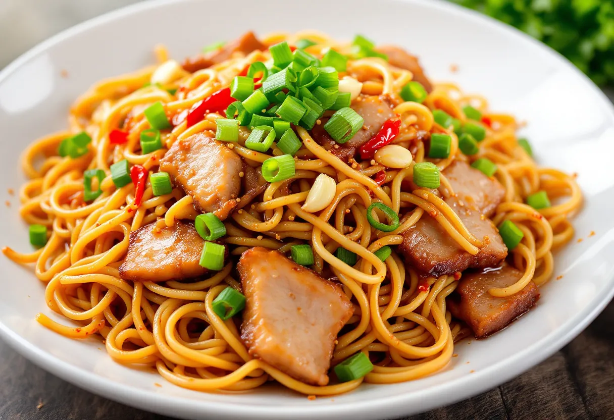 Lu Dried Noodles recipe image