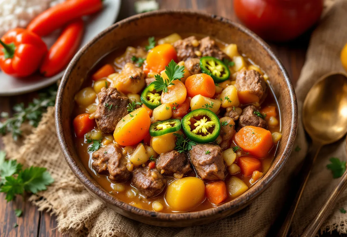 Lucian Pepperpot recipe image