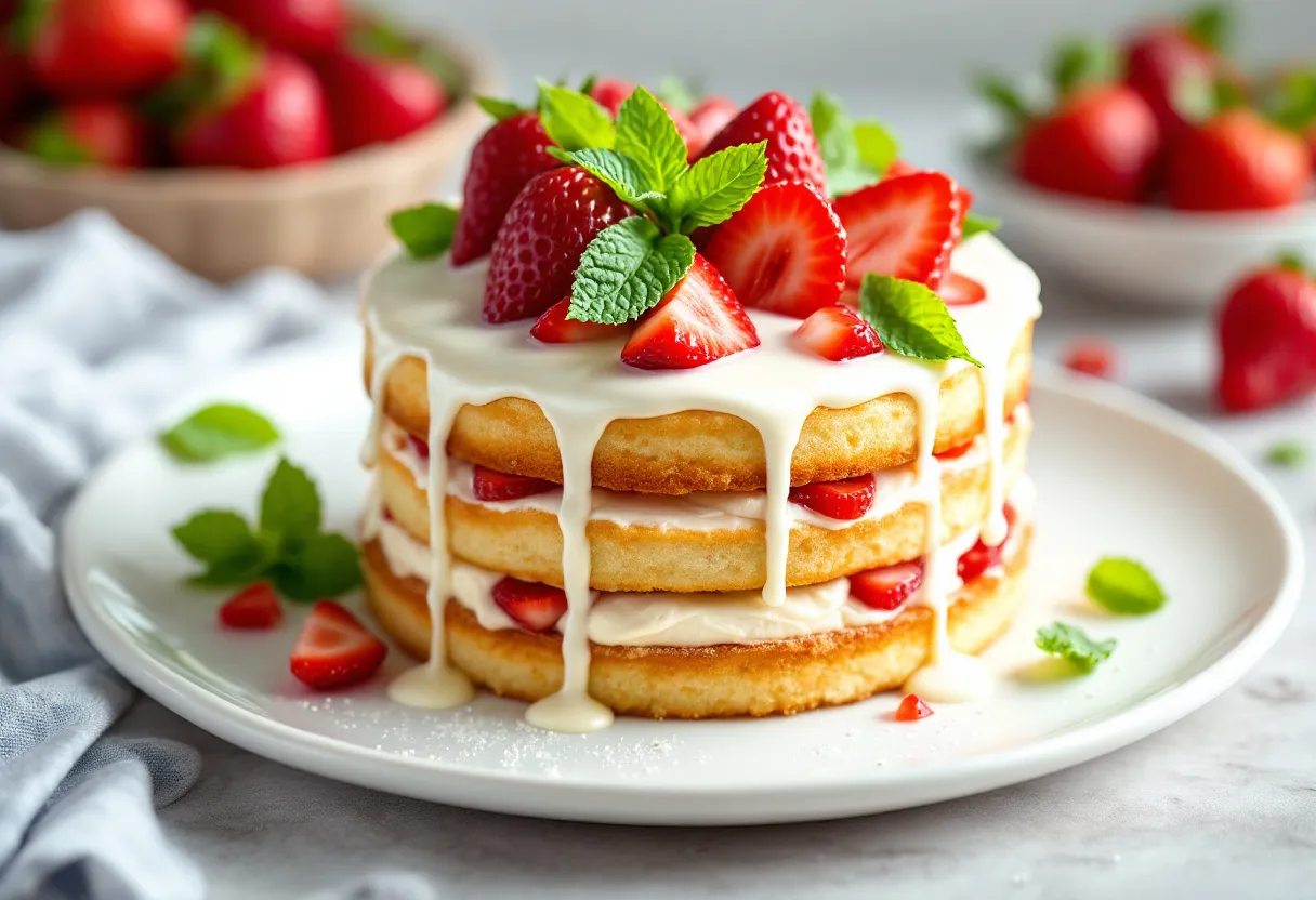 Lucian Vanilla Breeze Cake recipe image