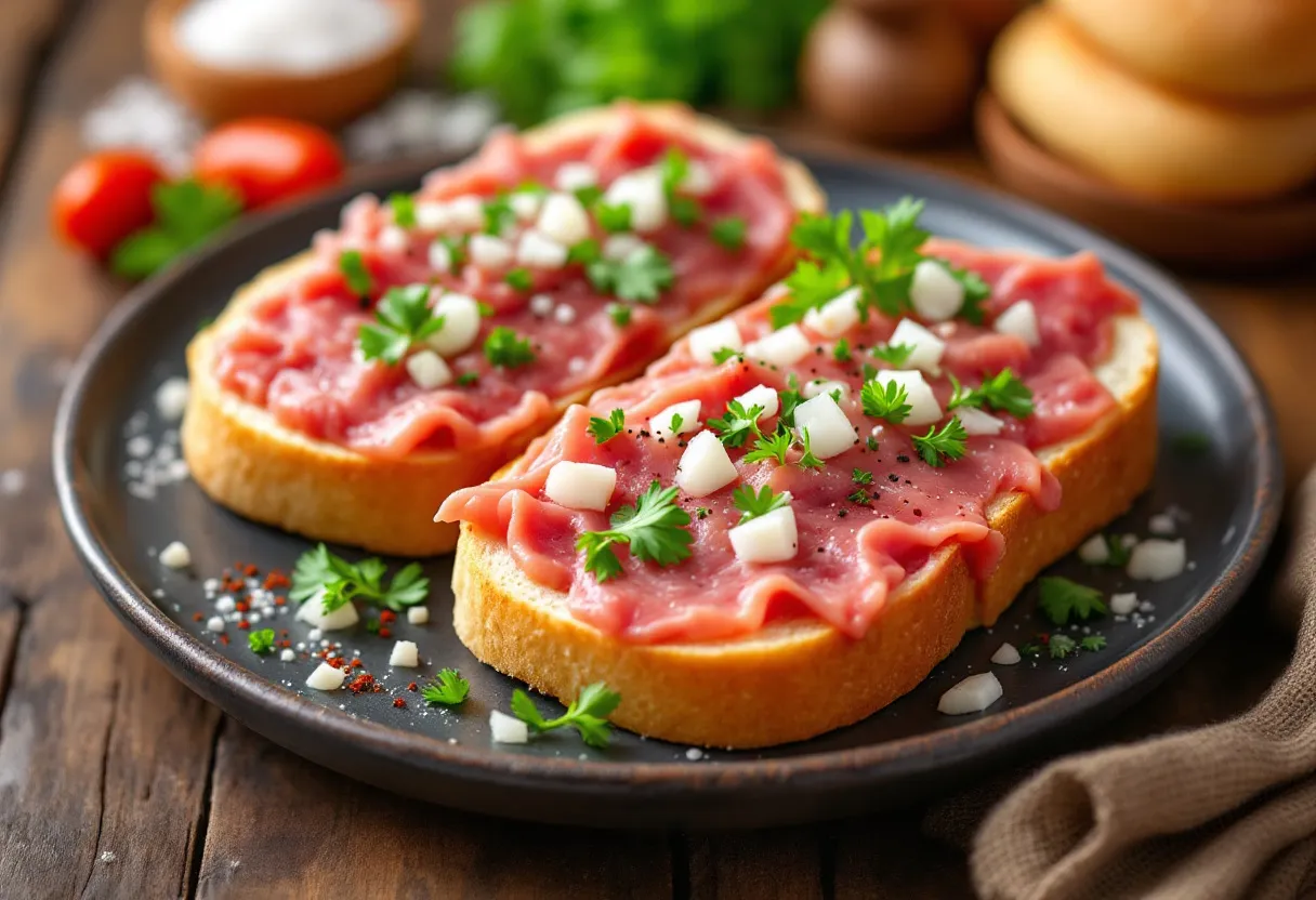 Lüneburger Mett recipe image