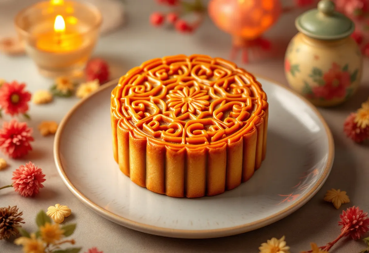Luo Han Guo Mooncake recipe image