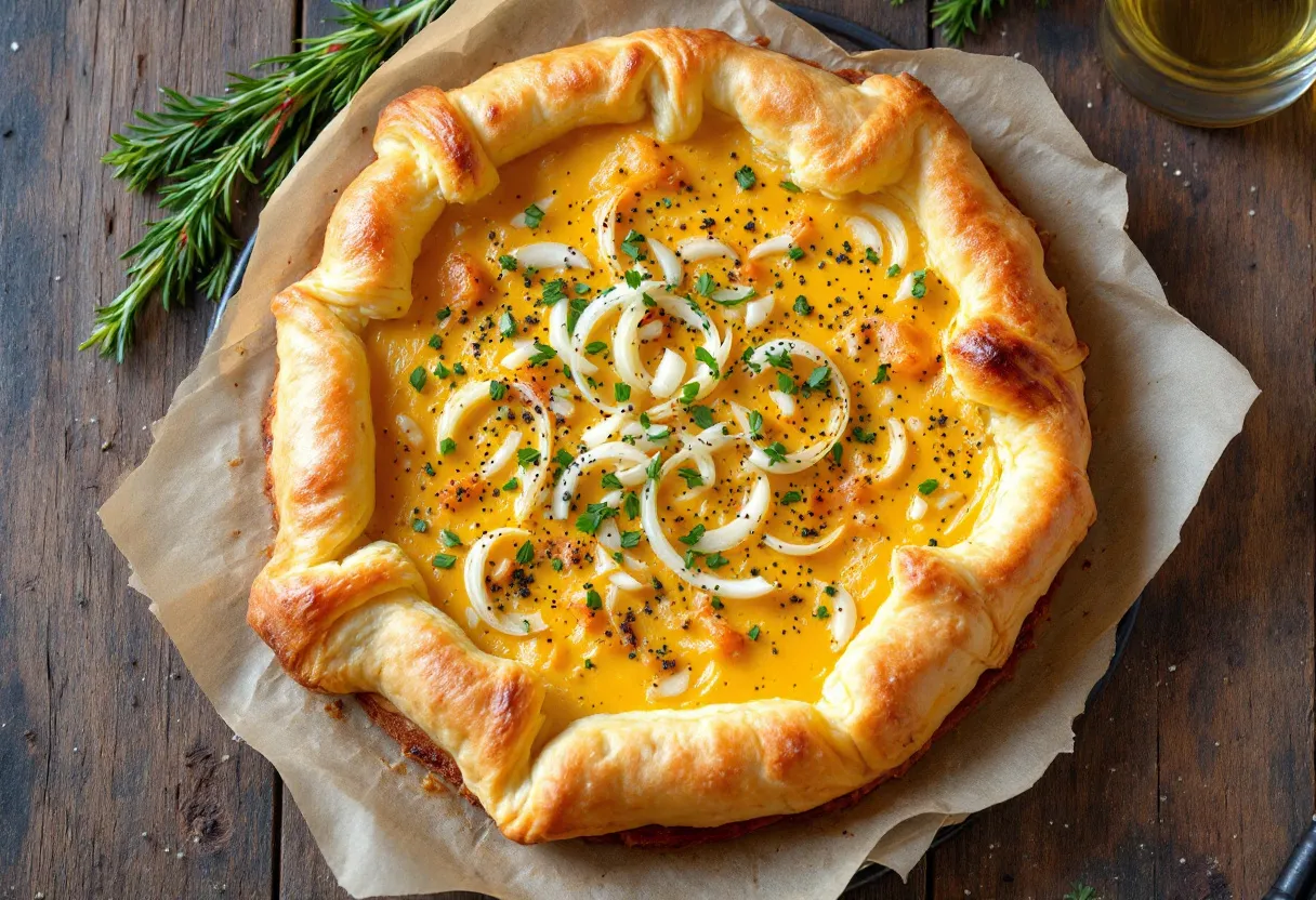 Luxembourgish Mustard Tart recipe image