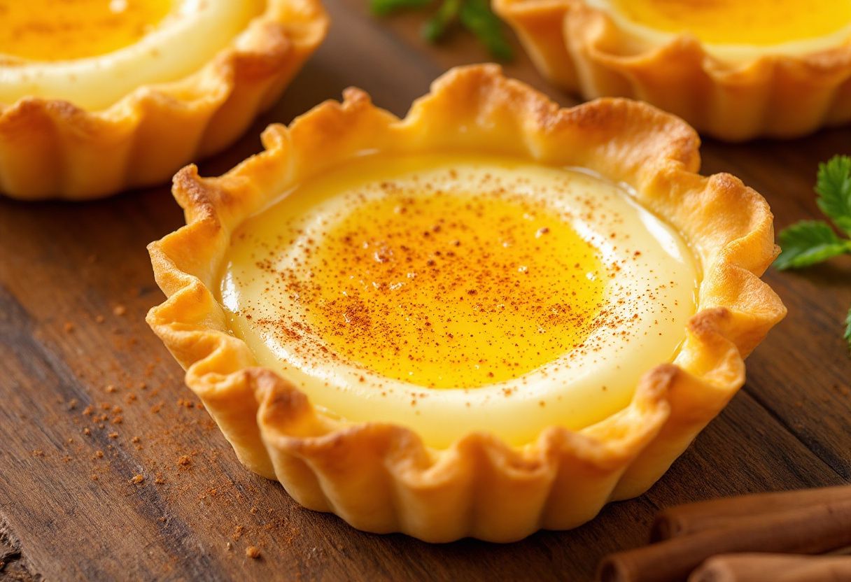 Macanese Egg Tart Extravaganza recipe image
