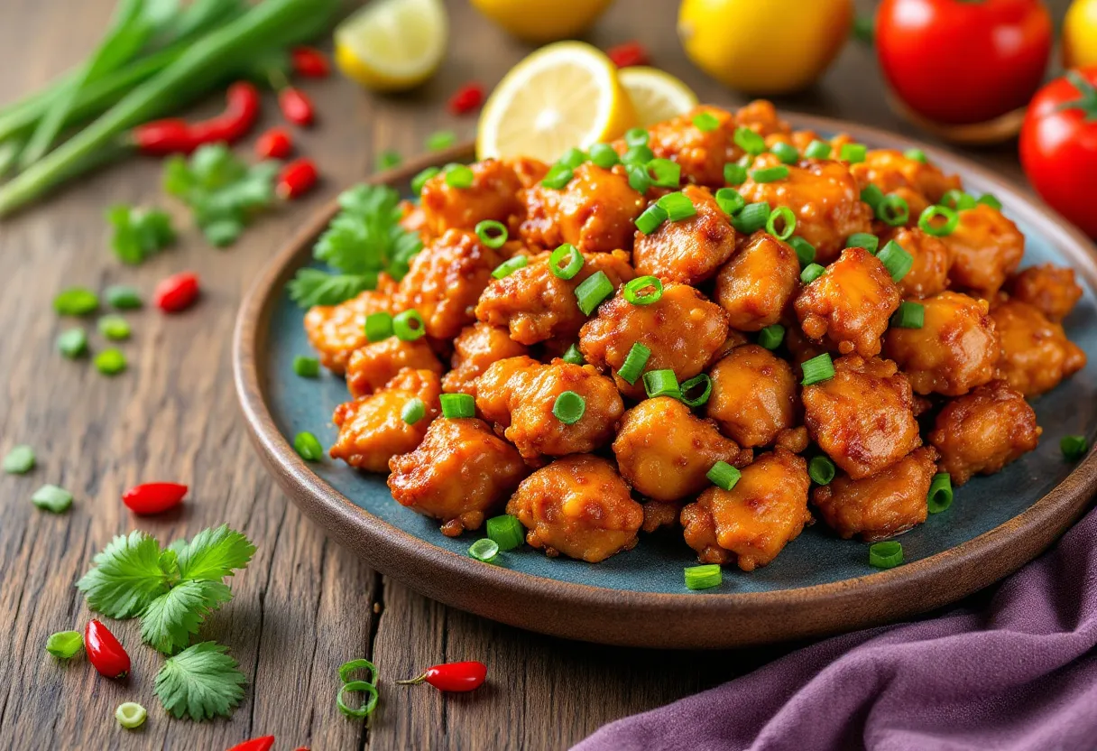 Macanese Firecracker Chicken recipe image