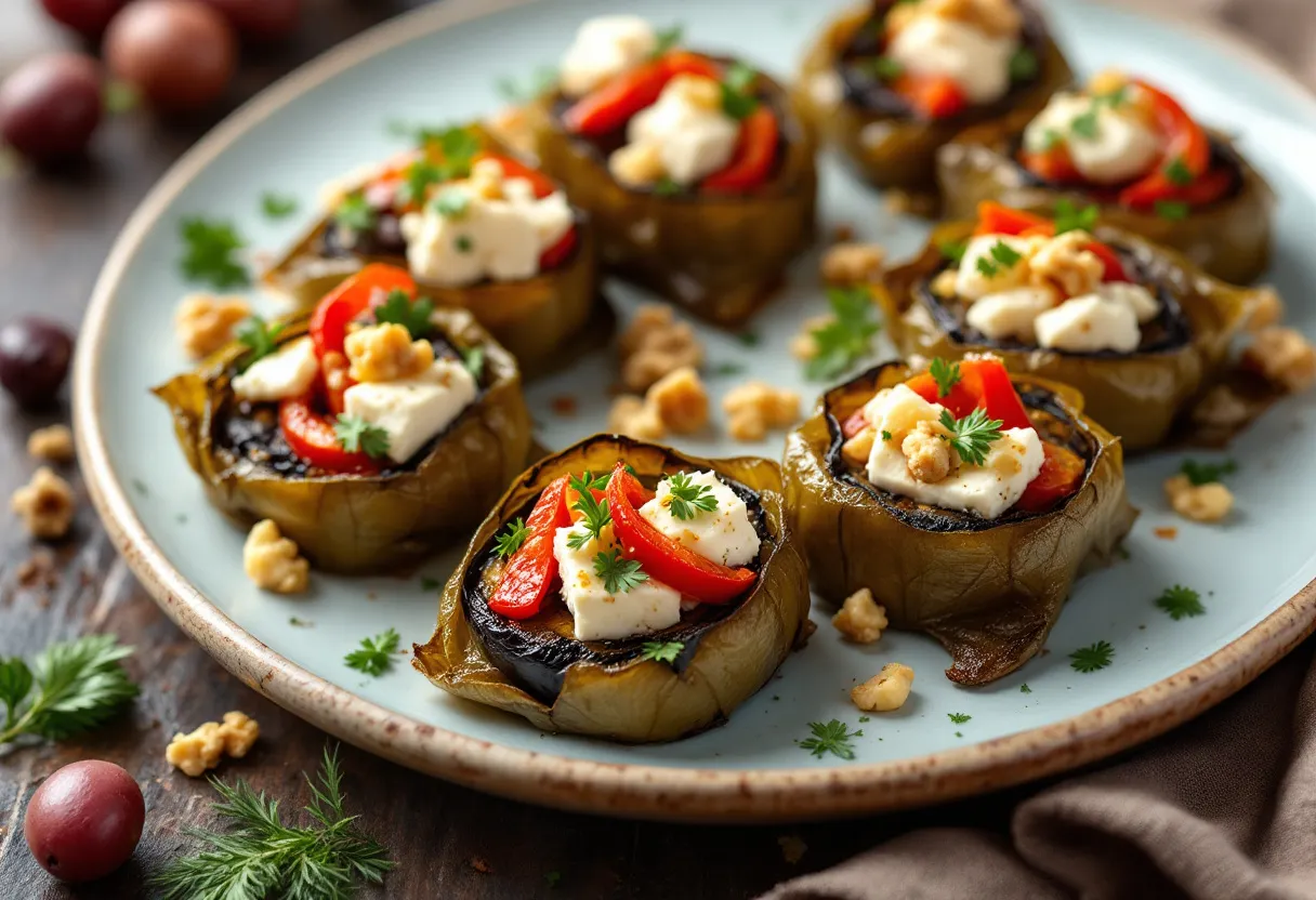 Macedonian Meze Bites recipe image