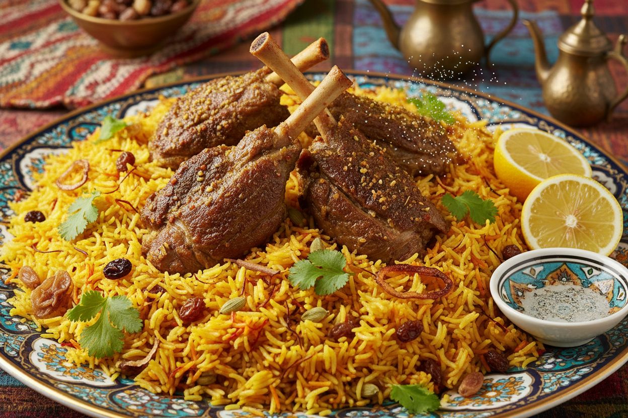 Machboos Laham recipe image