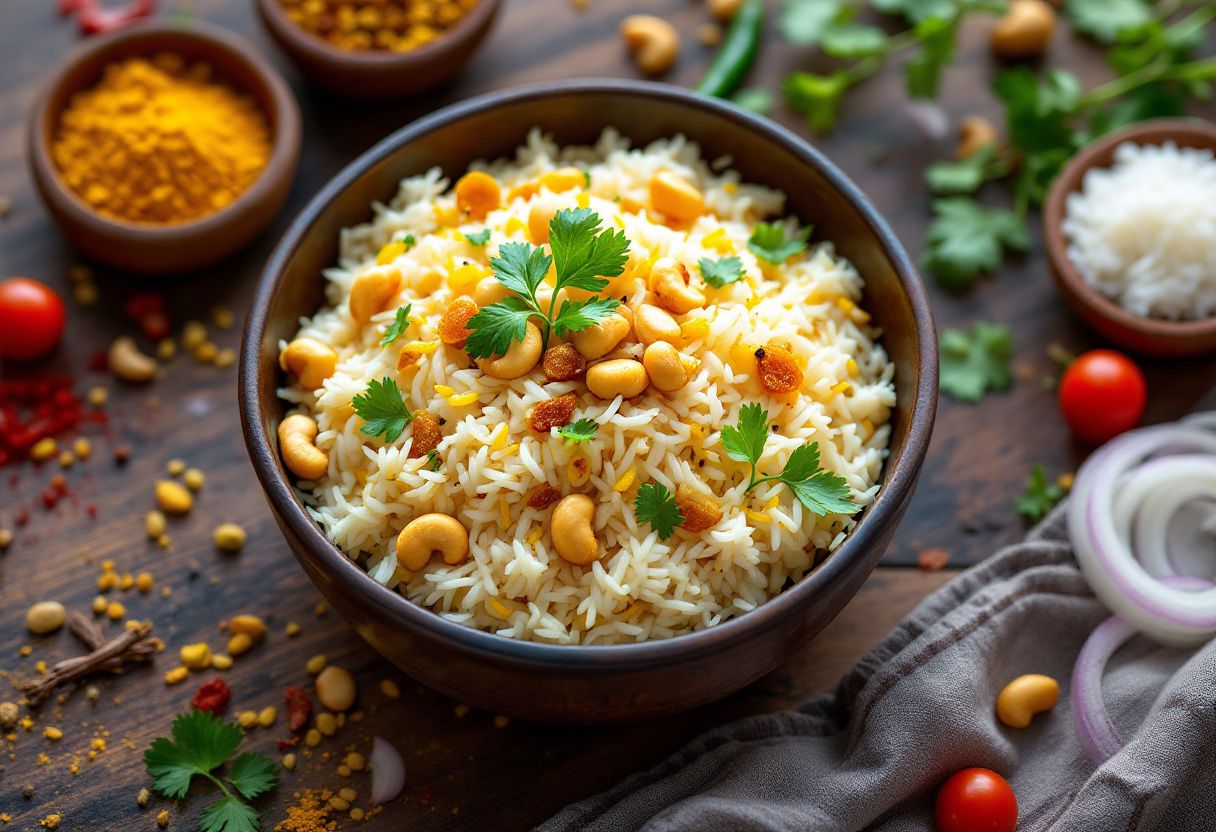 Madurai Jasmine Rice Bowl recipe image