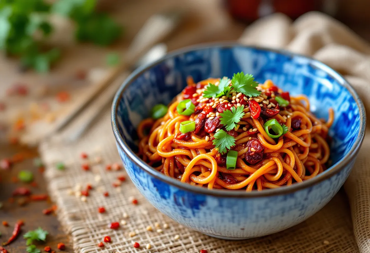 Mala Inferno Noodles recipe image