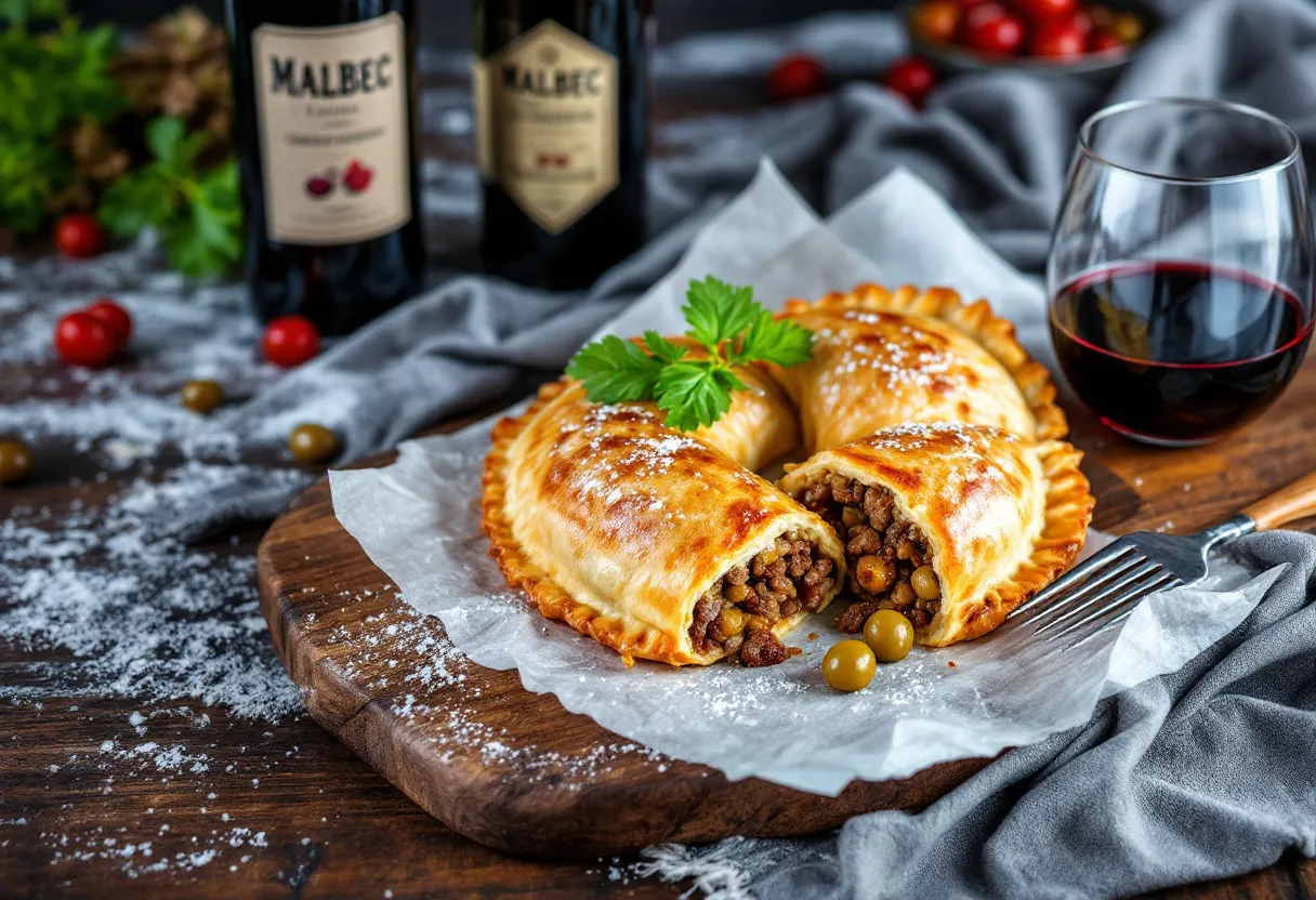 Malbec Flourished Empanadas recipe image