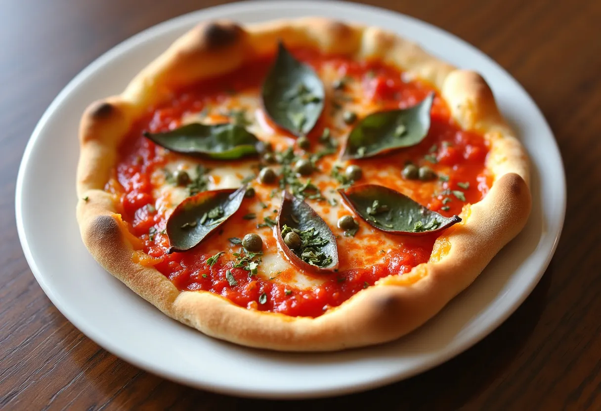 Maltese Anchovy Pizzette recipe image