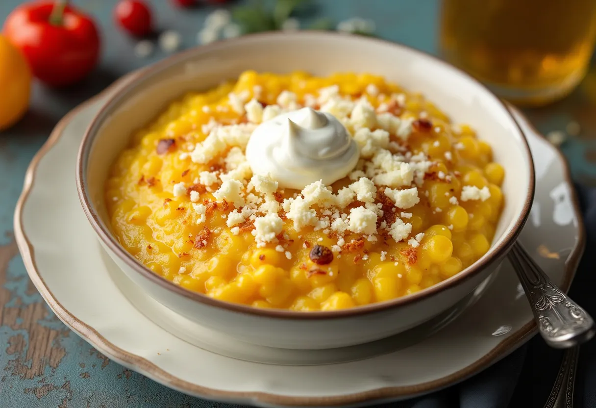 Mămăligă Cu Brânză recipe image