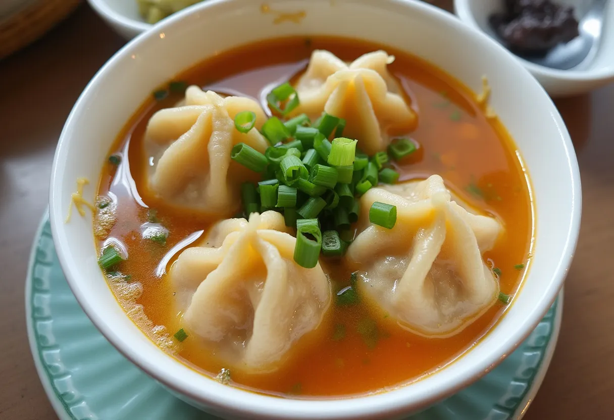 Mandu Juk recipe image