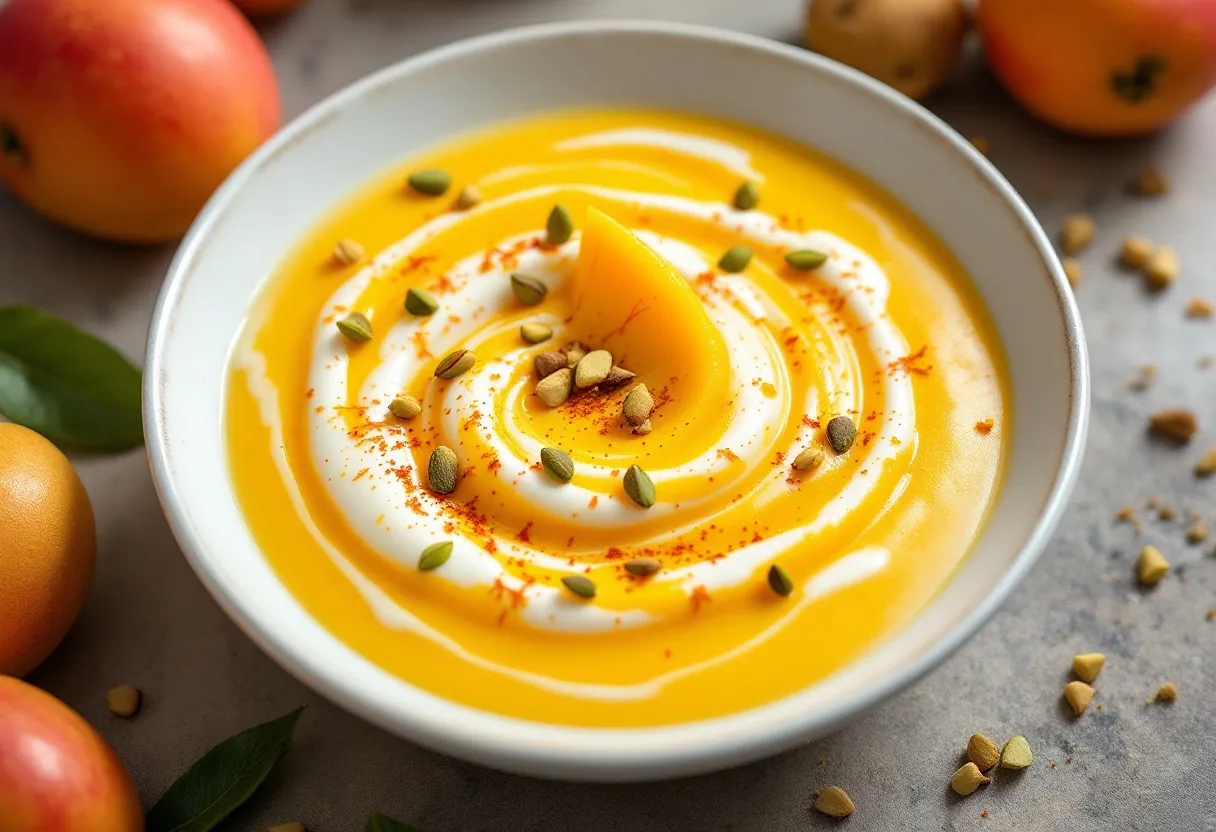 Mango Bhapa Doi recipe image