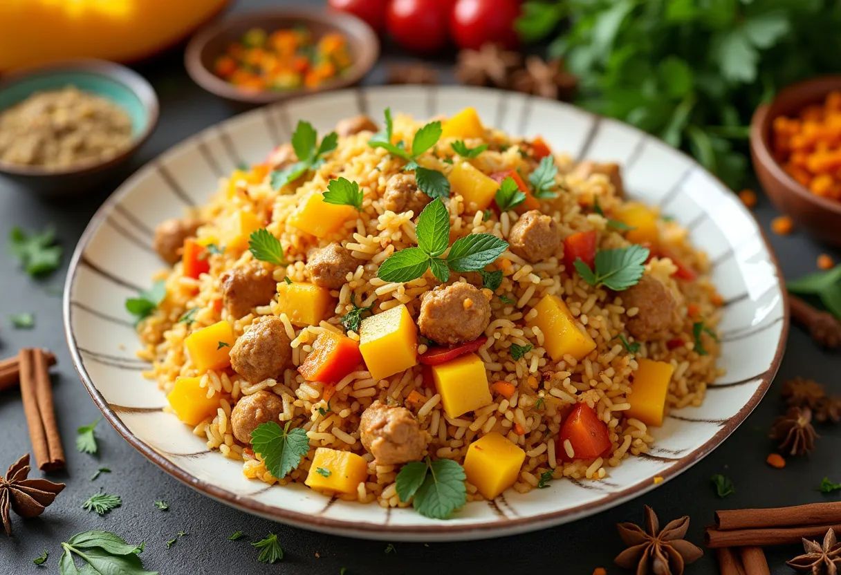 Mango Biryani recipe image