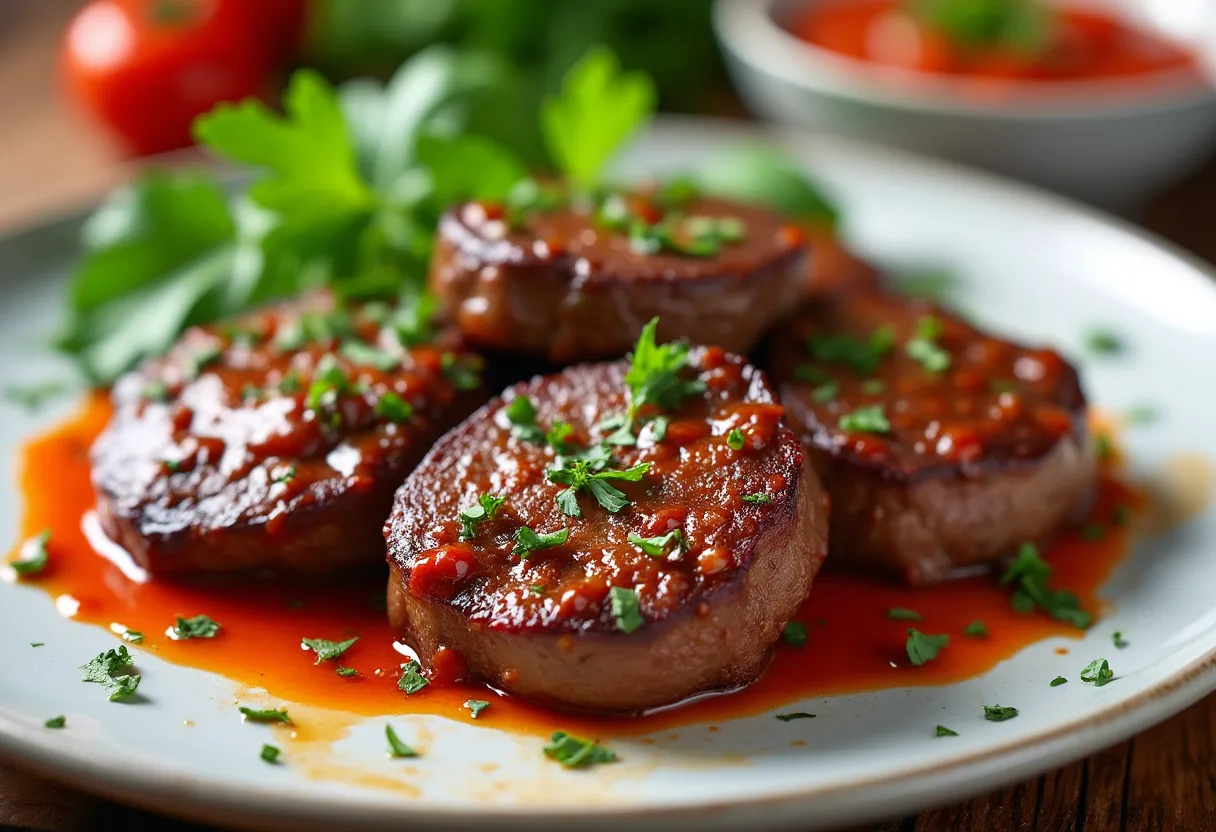 Manhattan Spiced Medallions recipe image