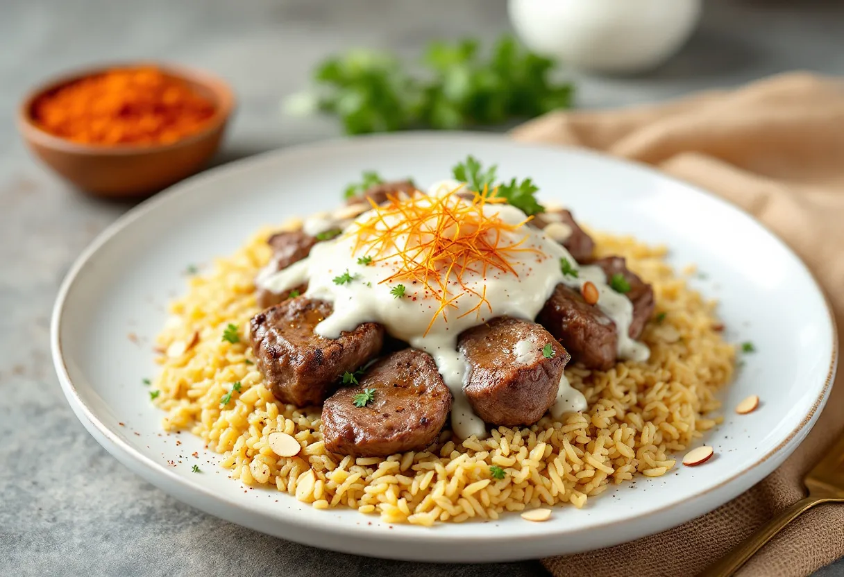 Mansaf Mish recipe image