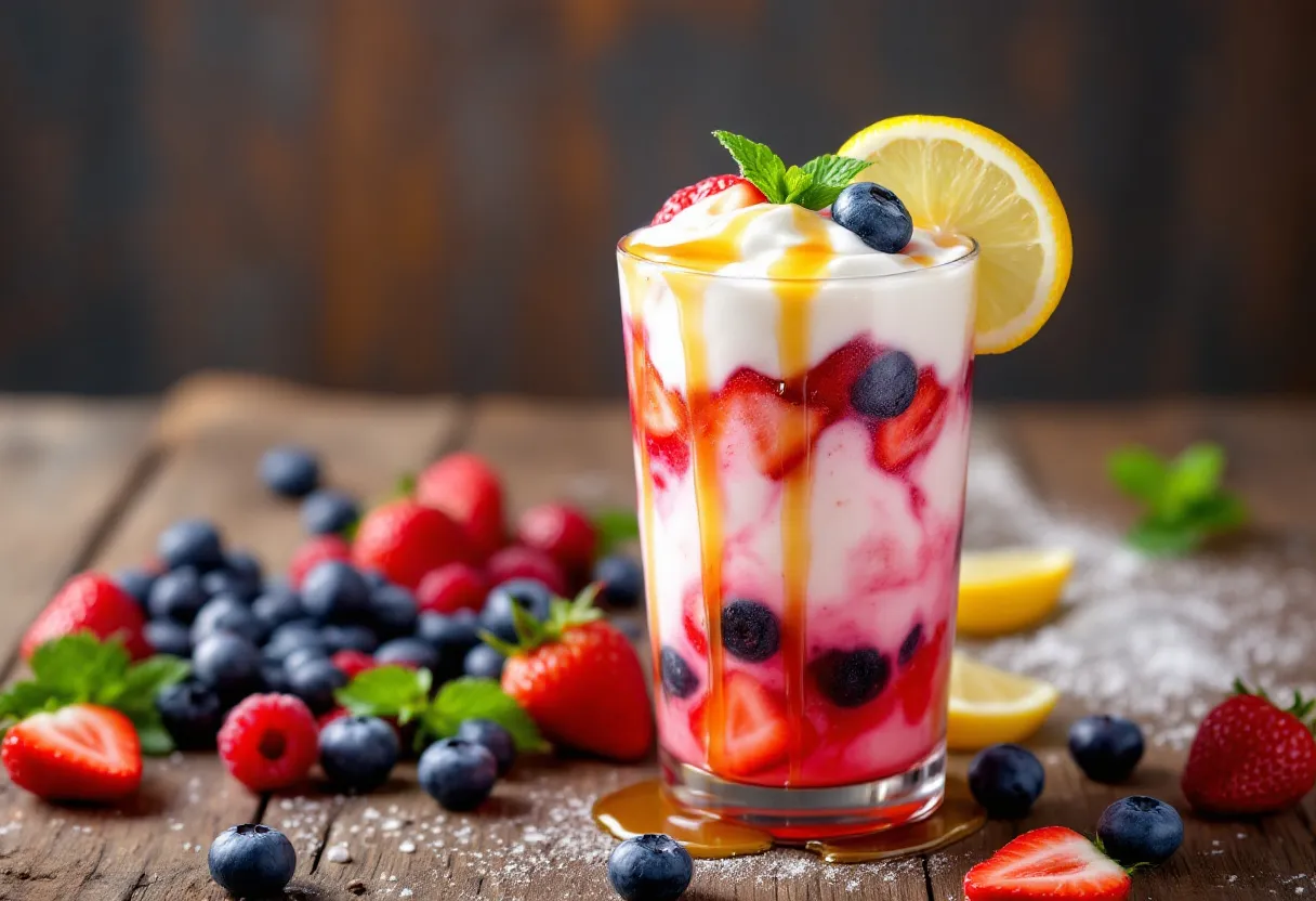 Maple Berry Freeze recipe image