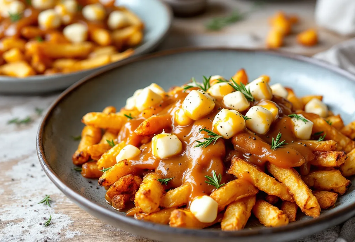 Maple Charred Poutine recipe image