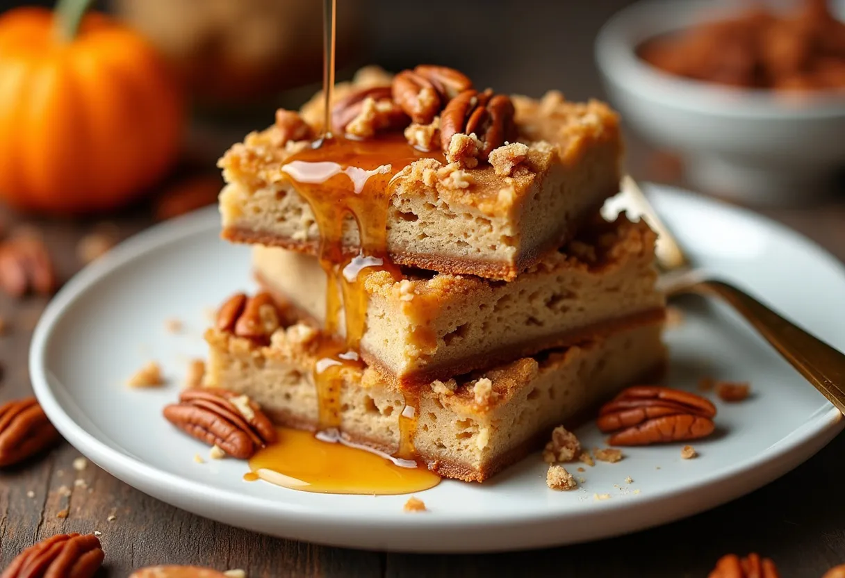 Maple Drizzle Bars recipe image