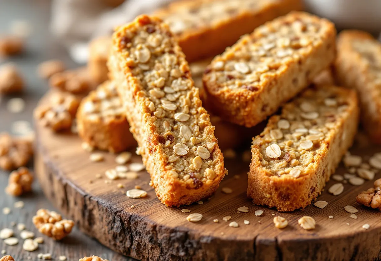 Maple Grain Biscotti recipe image