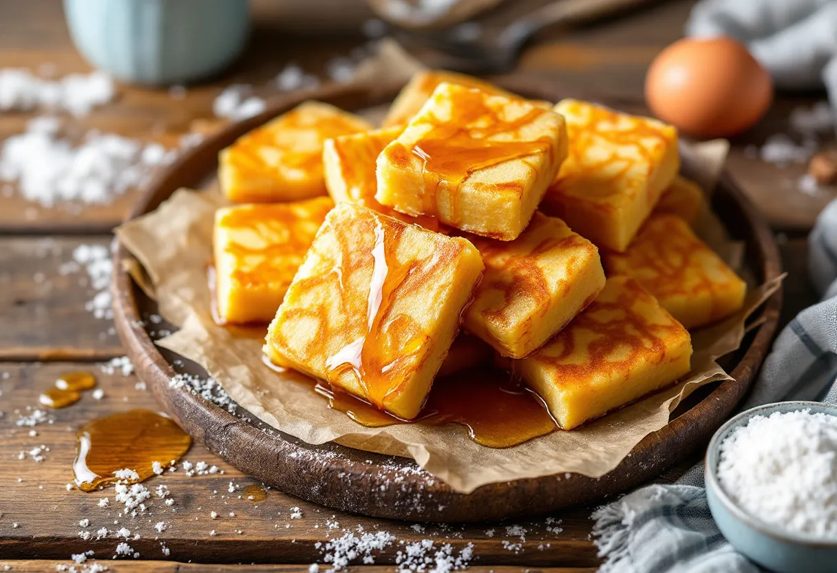 Maple Griddlecake Taffy recipe image