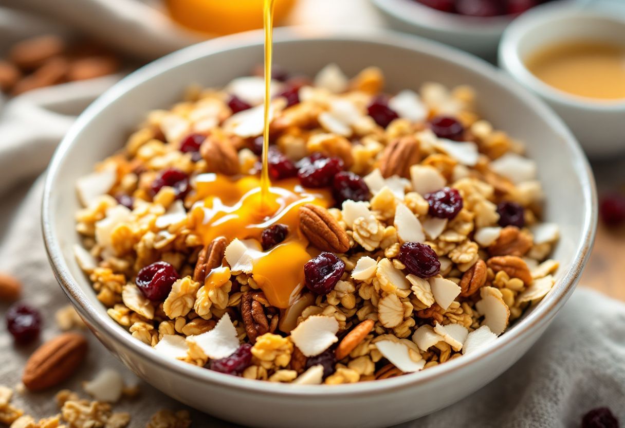 Maple Infused Granola Crunch recipe image