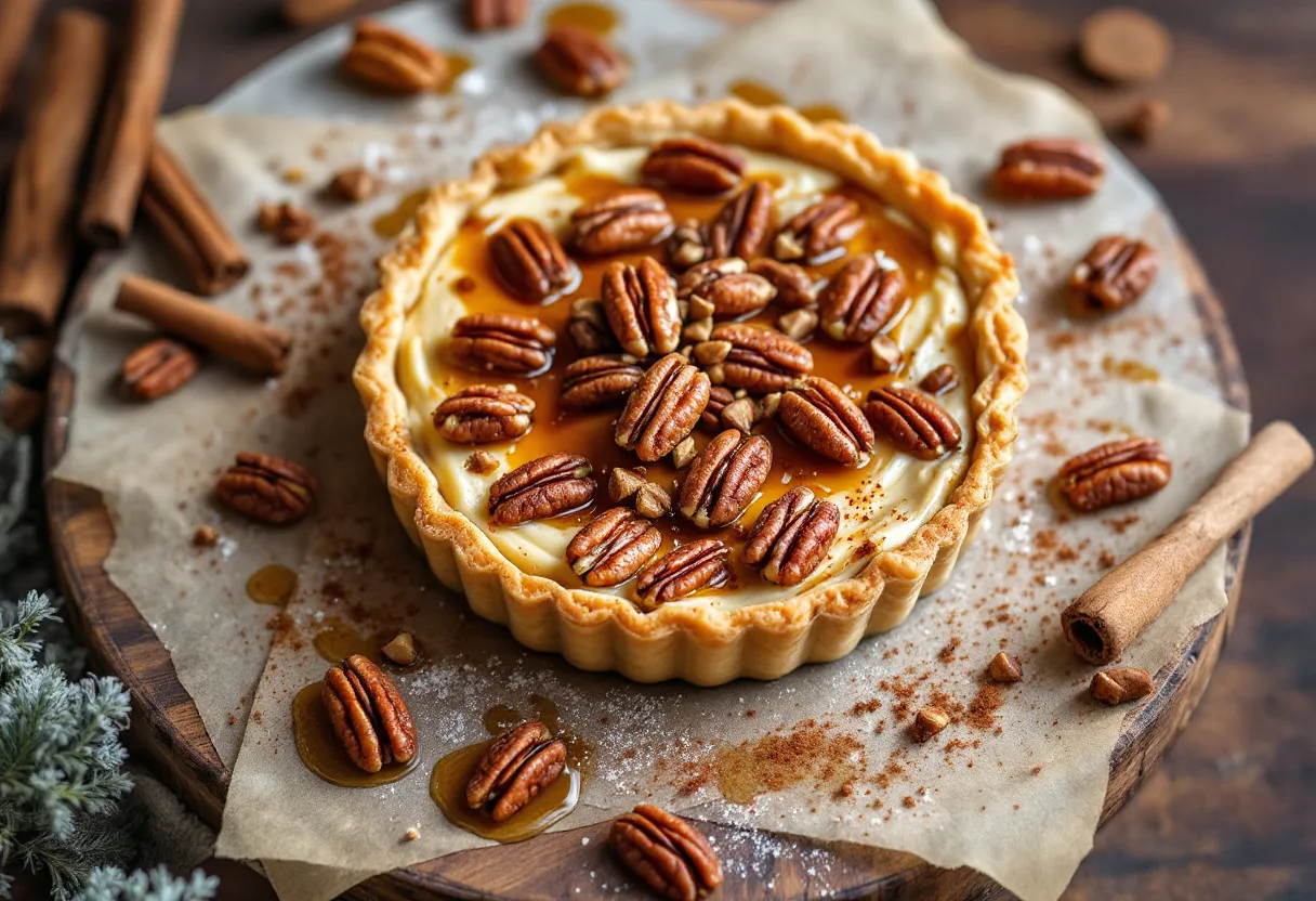 Maple Mist Tart recipe image
