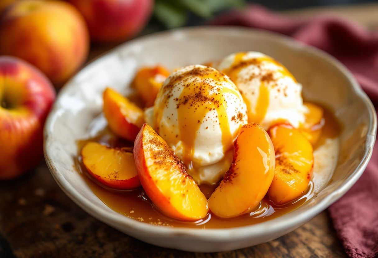 Maple Peach Mélange recipe image