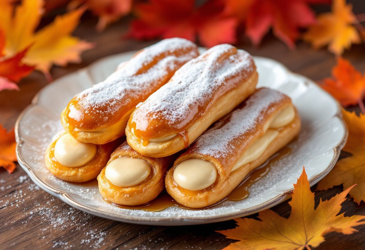 Maple Sap éclair recipe image