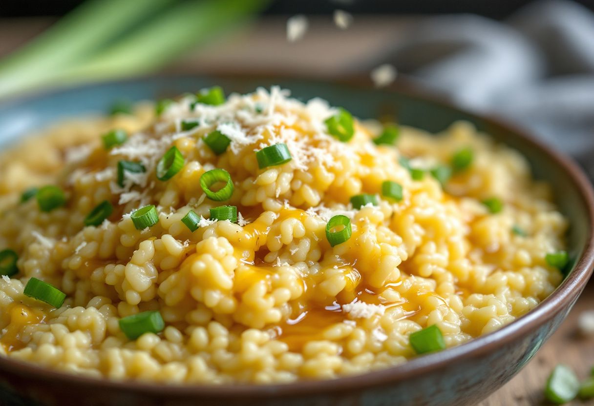 Maple Wasabi Risotto recipe image