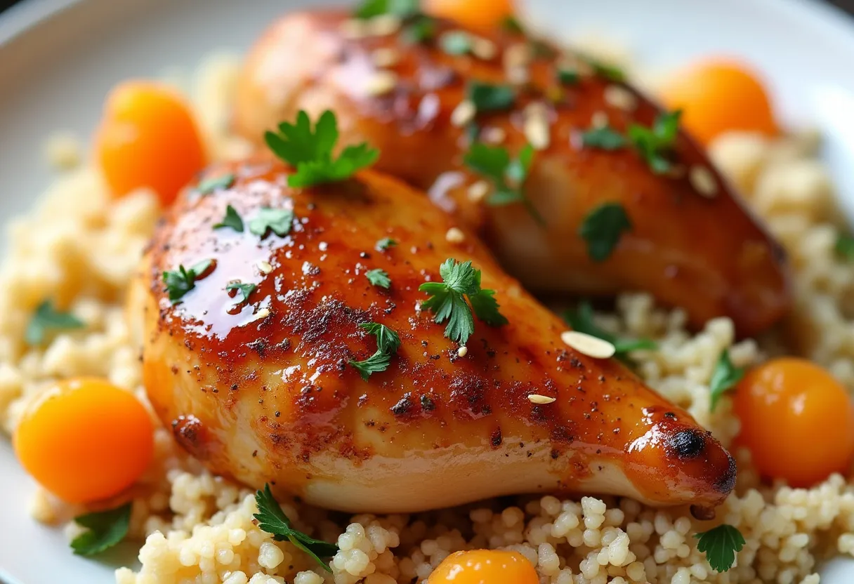 Marrakech Maple Glaze Fusion recipe image