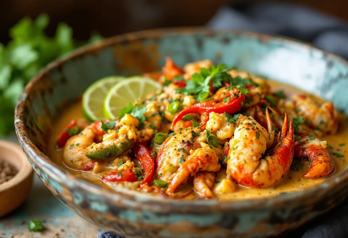 Martinican Fire Crustacean recipe image