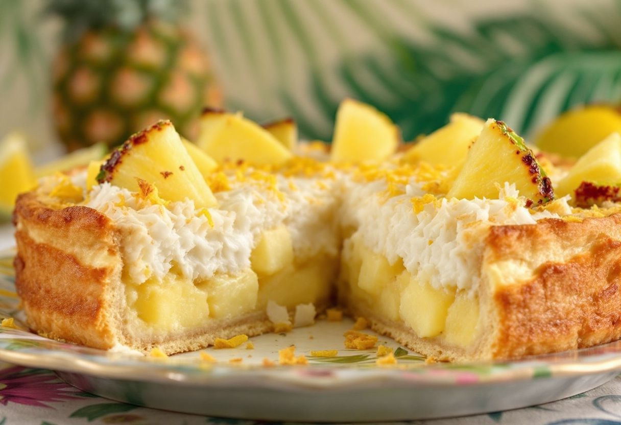 Martinican Oasis Tart recipe image